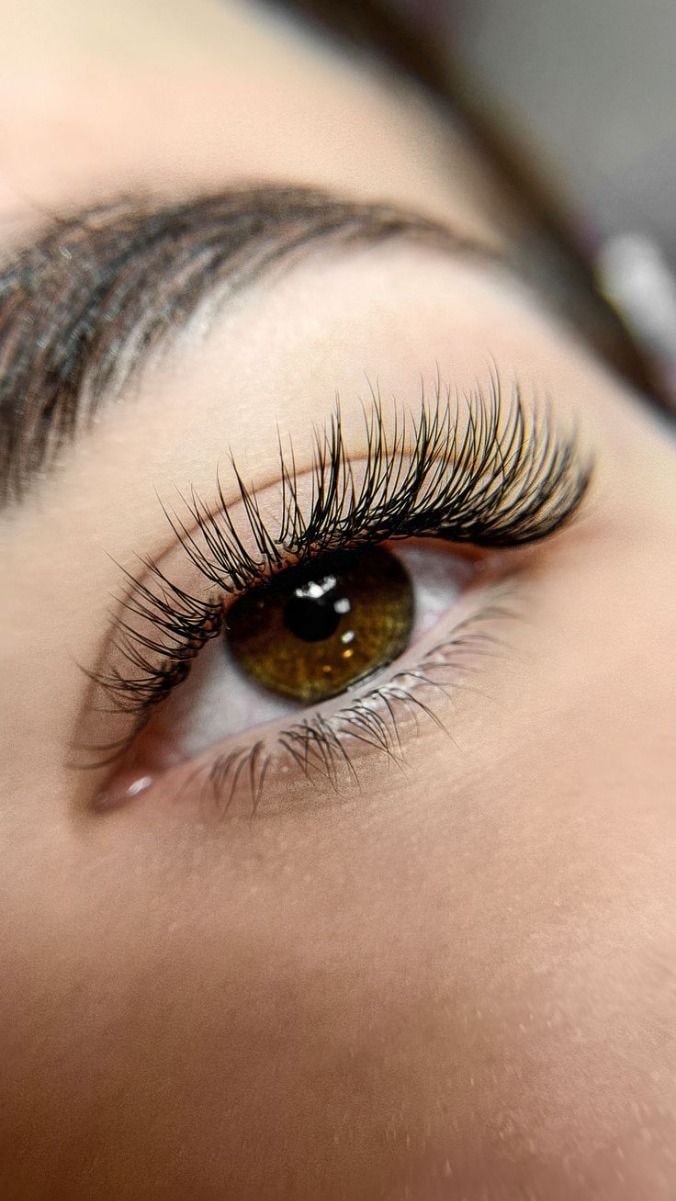 Cil à cil effet mascara